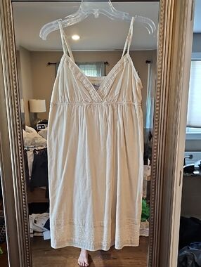 Old Navy Cream Lightweight Sundress